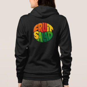 Veste À Capuche SALADE DE FRUITS – Conception de typographie circu