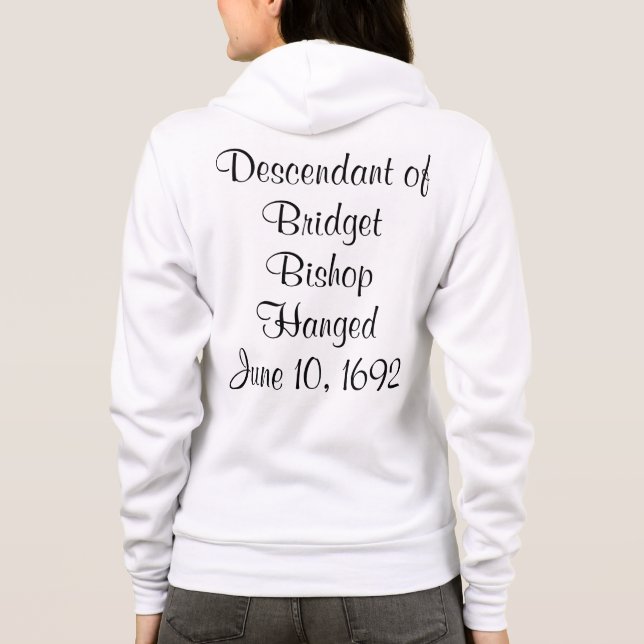 Veste À Capuche Salem Witch Descendants Bridget Bishop Zip-Up (Dos)