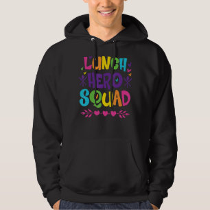Veste À Capuche Salle De Déjeuner D'École Salle De Héros Et Cafété