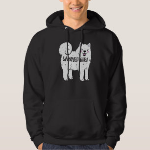 Veste À Capuche Samoyed Girl Funny Samoyed Propriétaire Amoureux d