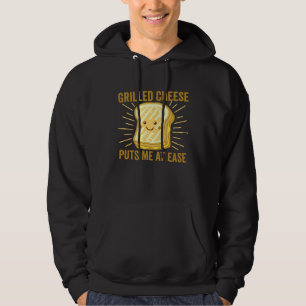Veste À Capuche Sandwich au fromage grillé confortable et fromagé