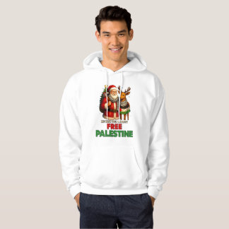 Veste À Capuche Santa for Palestine – Christmas Peace