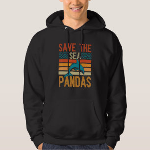 Veste À Capuche Sauver les épaulards orques sauvent les pandas mar