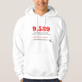 Veste À Capuche Sauvez le sweatshirt à capuchon d'animaux d'abri