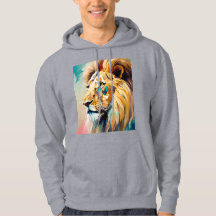 Savage Royal - Stylish Roaring Lion Graphic T-shir
