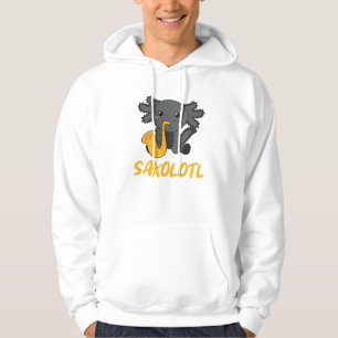 Veste À Capuche Saxolotl Joue De La Musique Saxophone Un Axolotl D