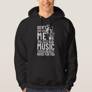 Veste À Capuche Saxophone Musicien de musique Jazz