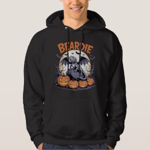 Veste À Capuche Scène de la lune d'Halloween à Beardie