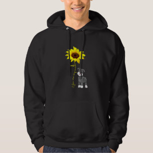Veste À Capuche Schnauzer sont mon Sunshine Sunflower Schnauzer Ma
