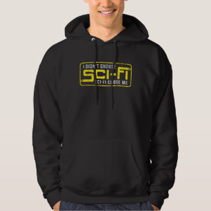 Veste À Capuche Science Fiction Espace Ufo Sci-Fi Alien Drôle Cade
