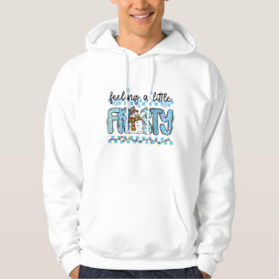 Veste À Capuche se sentant glacial