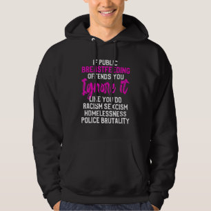 Veste À Capuche Sensibilisation à l'allaitement maternel Lactation