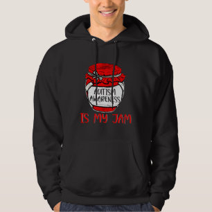 Veste À Capuche Sensibilisation sur l'autisme Est Mon Jam mème mig