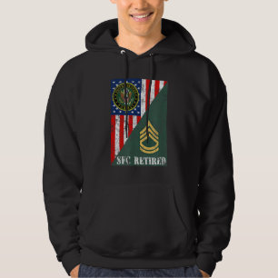 Veste À Capuche Sergent de première classe de l'armée à la retrait