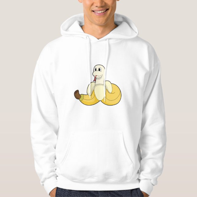 Veste À Capuche Serpent avec banane (Devant)