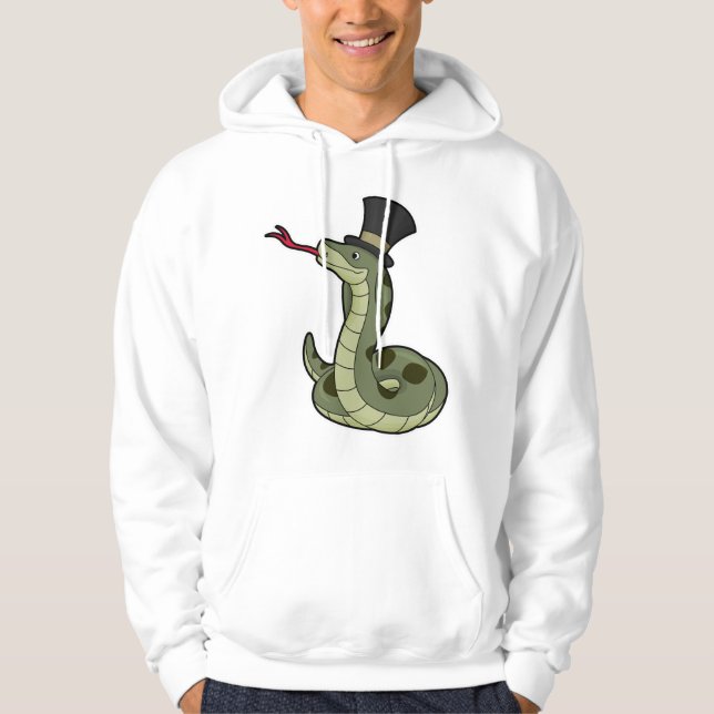 Veste À Capuche Serpent en Gentleman & Casquette (Devant)