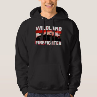 Veste À Capuche Service de Secourt d'incendie Wildland T-Shirt Pom