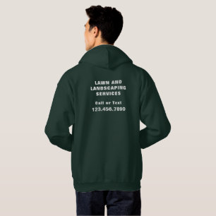 Veste À Capuche Services de pelouse et d'aménagement paysager pers