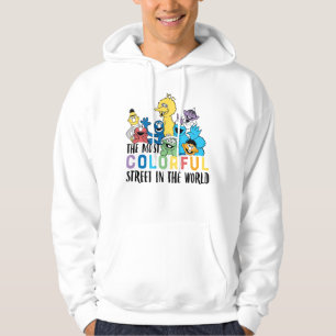 Veste À Capuche Sesame Street La rue la plus colorée