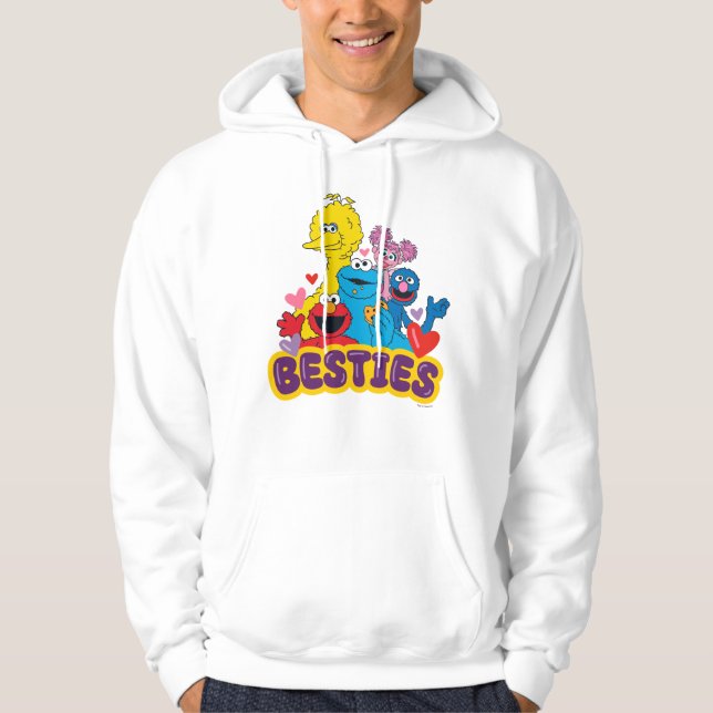 Veste À Capuche Sesame Street Valentine Besoins (Devant)