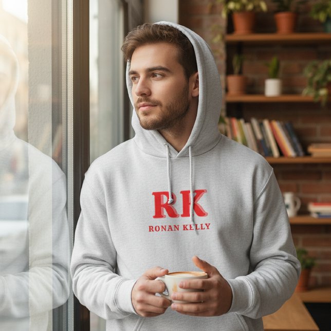 Veste À Capuche Shadow Monogram and Name Sweatshirt / Monogram  (Créateur téléchargé)