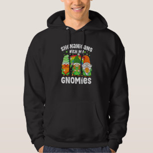 Veste À Capuche Shenanigans avec mes filles Gnome de la Saint Patr