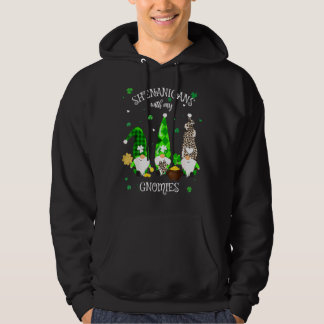 Veste À Capuche Shenanigans avec mes filles Gnome de la Saint Patr