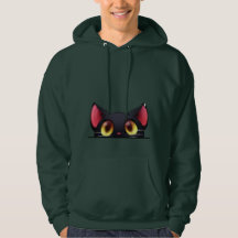 Shy Cat Hoodie – Cute & Cozy Animal-Inspired Desig