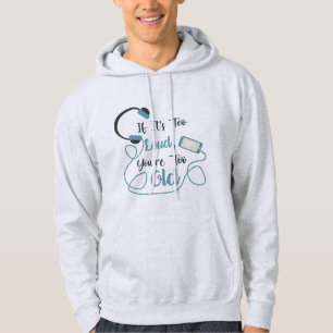 Veste À Capuche Si c'est trop bruyant, vous êtes trop vieux musiqu