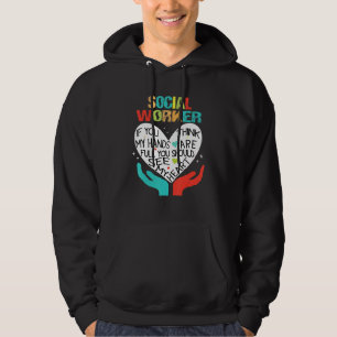 Veste À Capuche Si Vous Pensez Que Mes Mains Sont Un Cool Travaill