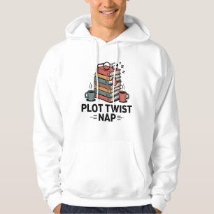 Veste À Capuche Sieste de Twist de l'intrigue   Humour de lecture 