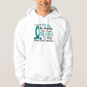 Veste À Capuche Signifie le monde à moi Cancer ovarien