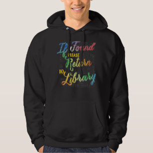 Veste À Capuche S'Il Est Trouvé, Retournez À La Bibliothèque