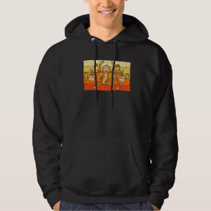 Veste À Capuche Singe de danse mignonne animal sauvage adulte