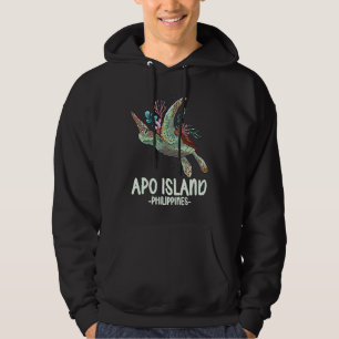 Veste À Capuche Site de plongée Plongeur Philippines Apo Island