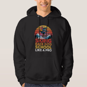 Veste À Capuche Ski à l'école comme un pro