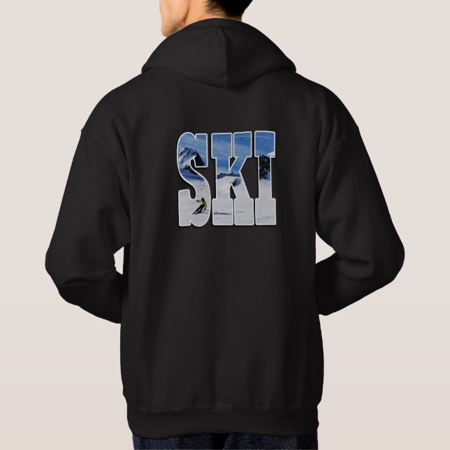 Veste À Capuche SKI Mountain Design Winter Sports (Dos)