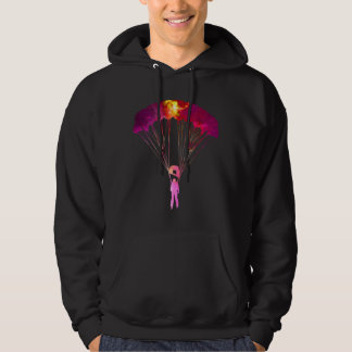 Veste À Capuche Skydiving Parachuting Abstract Artistic Gift Idea