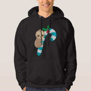 Veste À Capuche Sloth Baby Sloth Sur Un Sucre de canne