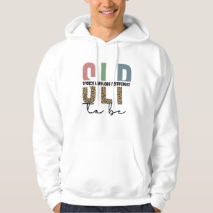 Veste À Capuche SLP to be - Future Voix Langue Pathologiste cadeau