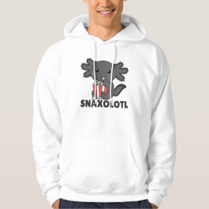 Veste À Capuche Snaxolotl Axolotl Amateurs de doux animaux Popcorn