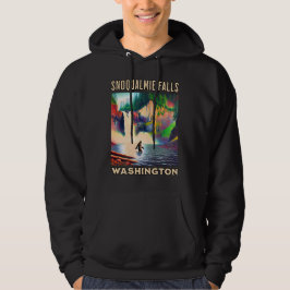 Veste À Capuche Snoqualmie Falls Washington Shirt, Sasquatch