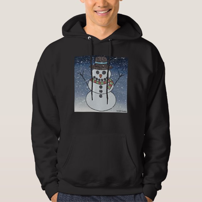 Veste À Capuche Snowman avec BG (vivid) - Sweatshirt à capuche mas (Devant)
