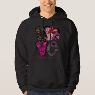 Veste À Capuche Social Worker Valentines Day Amour Coeur gnome soc