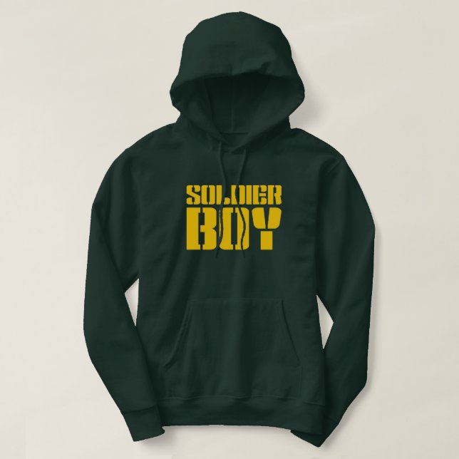 VESTE À CAPUCHE SOLDIER GARY (Design devant)