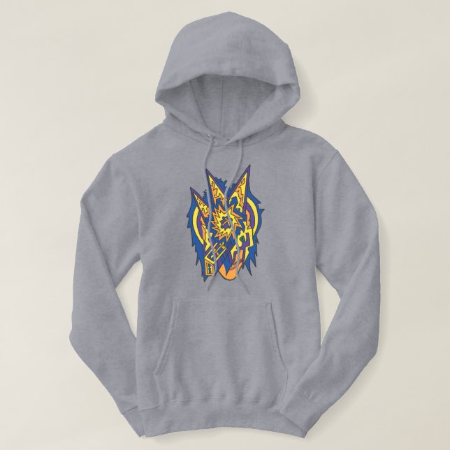 Veste À Capuche Sonic Star (Design devant)