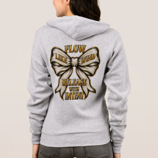 Veste À Capuche Sortie graphique Libérez avec intention