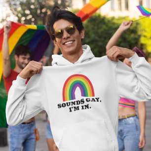 Veste À Capuche Sounds Gay I'm In