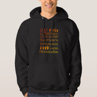 Veste À Capuche Sourds Sourds Signal Sourds Entendre Perdre la mai