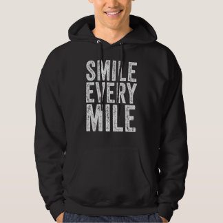 Veste À Capuche Souriez Tous Les Milles Coureur